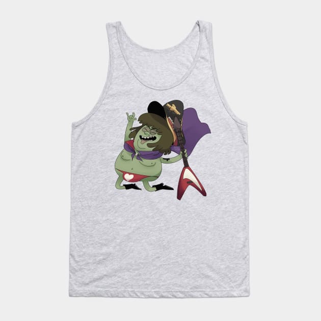 You Know Who ELSE Likes to Rock? Tank Top by GhastlyRune